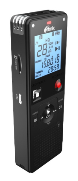 Диктофон Ritmix RR-820 16 GB Black
